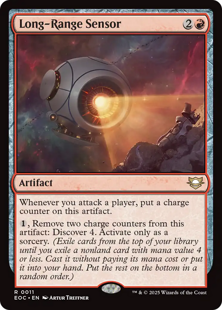 Long-Range Sensor [Edge of Eternities Commander] | Good Games Cannington