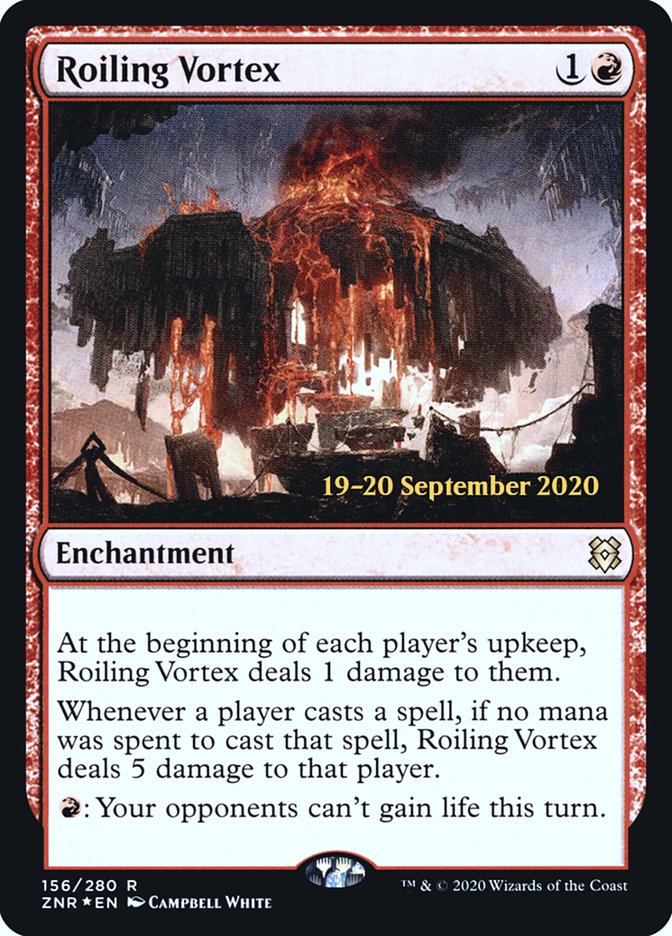 Roiling Vortex [Zendikar Rising Prerelease Promos] | Good Games Cannington