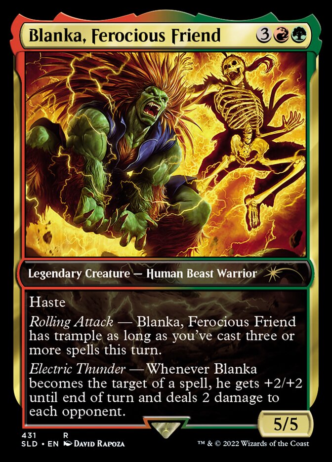 Blanka, Ferocious Friend [Secret Lair Drop Series] | Good Games Cannington
