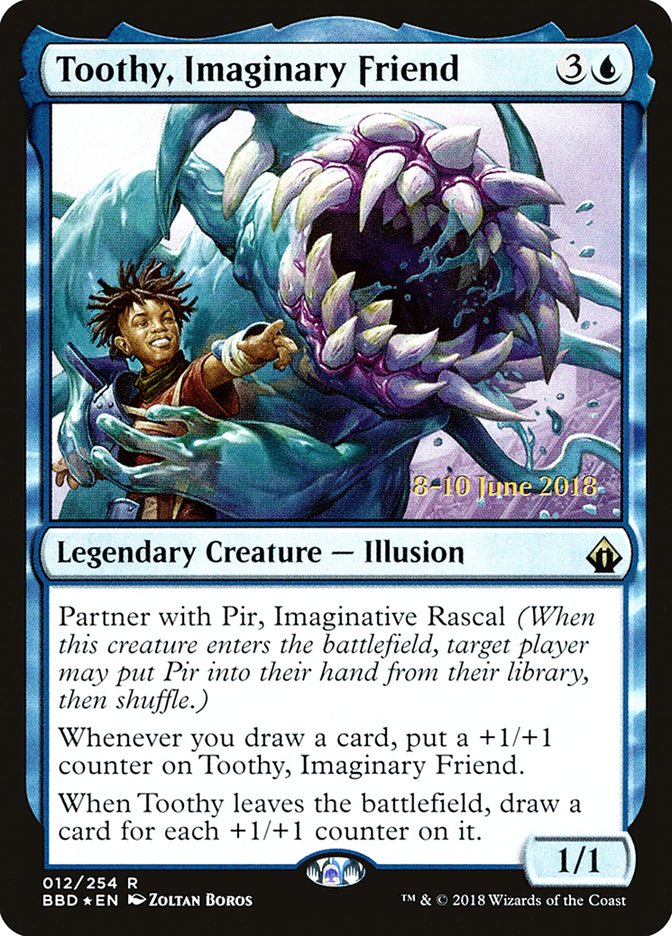 Toothy, Imaginary Friend [Battlebond Prerelease Promos] | Good Games Cannington