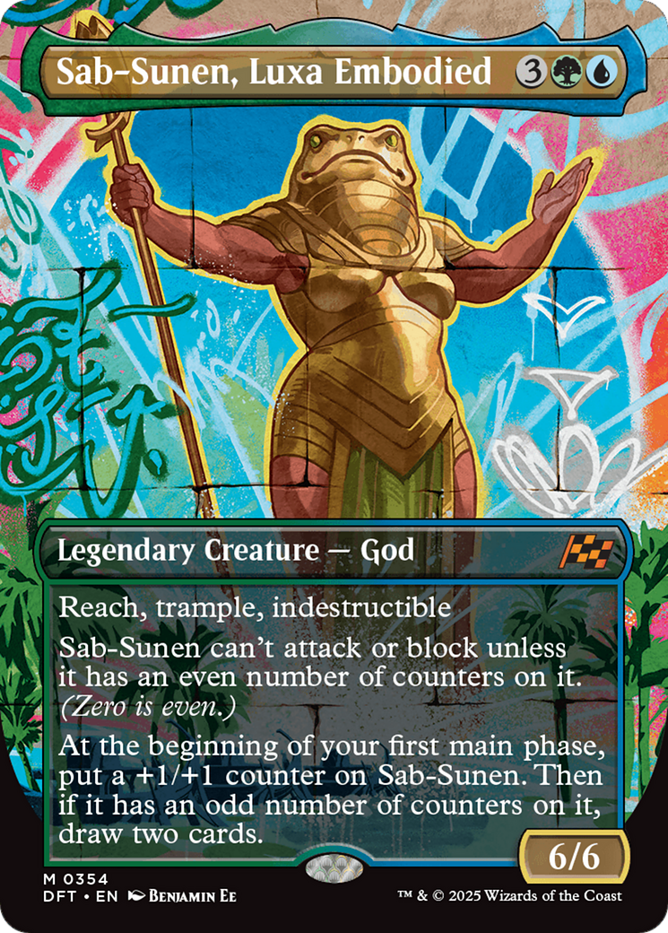 Sab-Sunen, Luxa Embodied (Borderless) [Aetherdrift] | Good Games Cannington