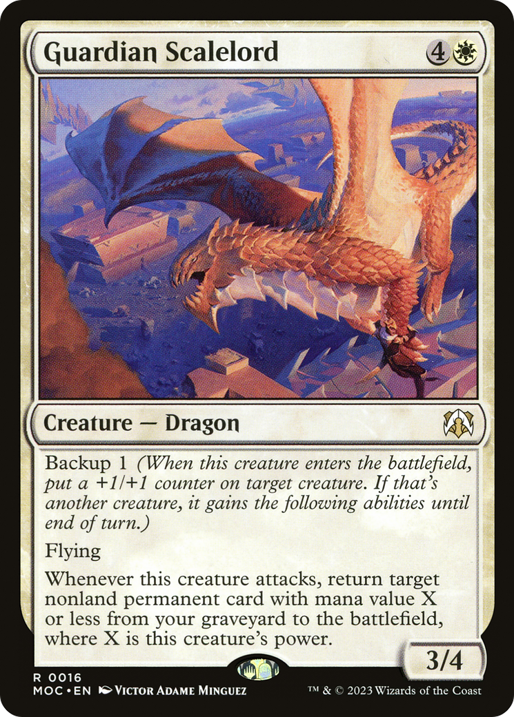 Guardian Scalelord [March of the Machine Commander] | Good Games Cannington