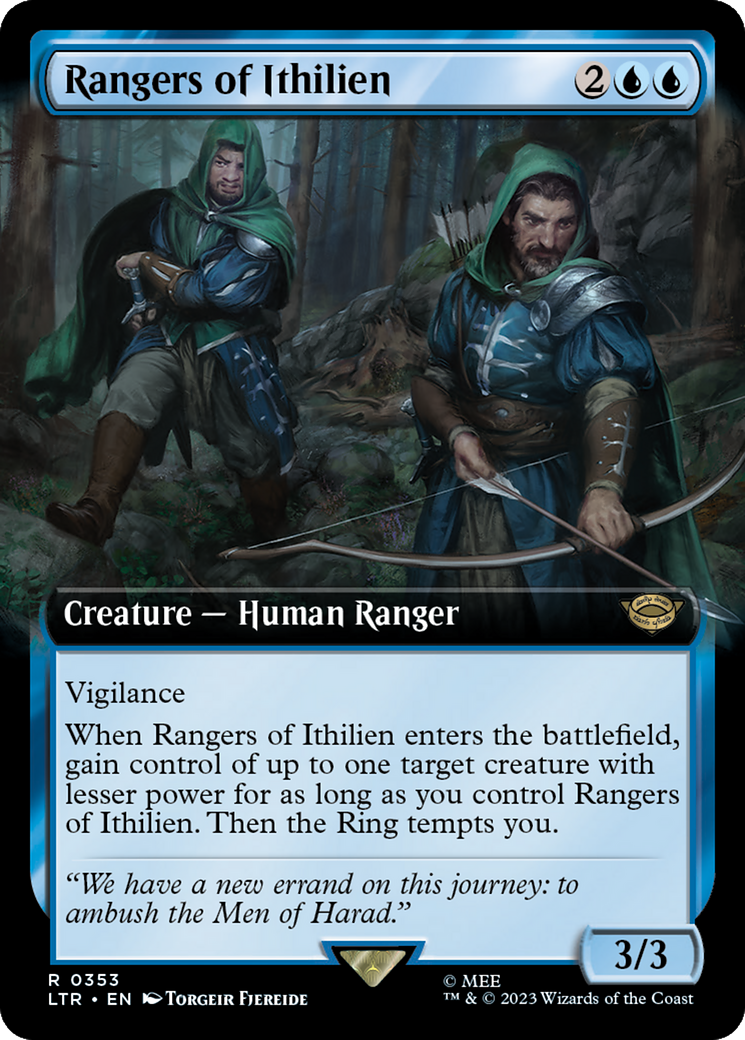 Rangers of Ithilien (Extended Art) [The Lord of the Rings: Tales of Middle-Earth] | Good Games Cannington