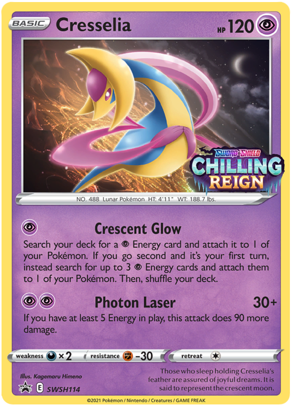 Cresselia (SWSH114) [Sword & Shield: Black Star Promos] | Good Games Cannington