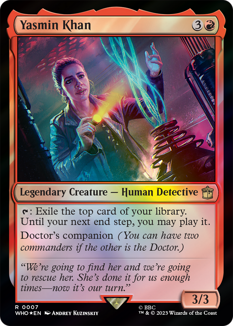 Yasmin Khan [Doctor Who] | Good Games Cannington