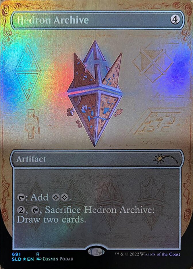 Hedron Archive (Blueprint) [Secret Lair Drop Promos] | Good Games Cannington