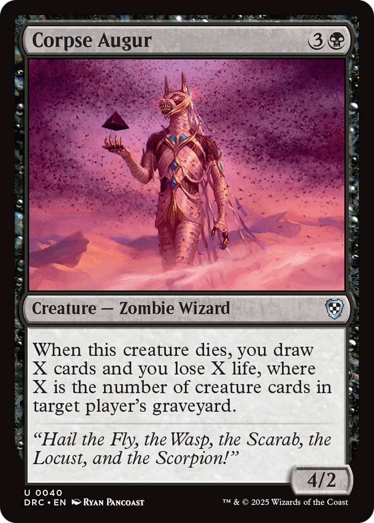 Corpse Augur [Aetherdrift Commander] | Good Games Cannington