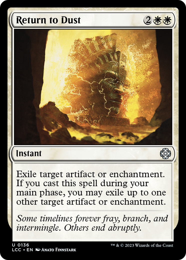Return to Dust [The Lost Caverns of Ixalan Commander] | Good Games Cannington