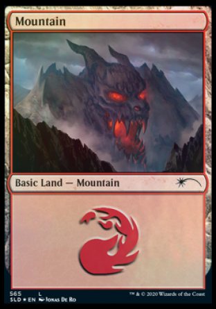 Mountain (Develish) (565) [Secret Lair Drop Promos] | Good Games Cannington