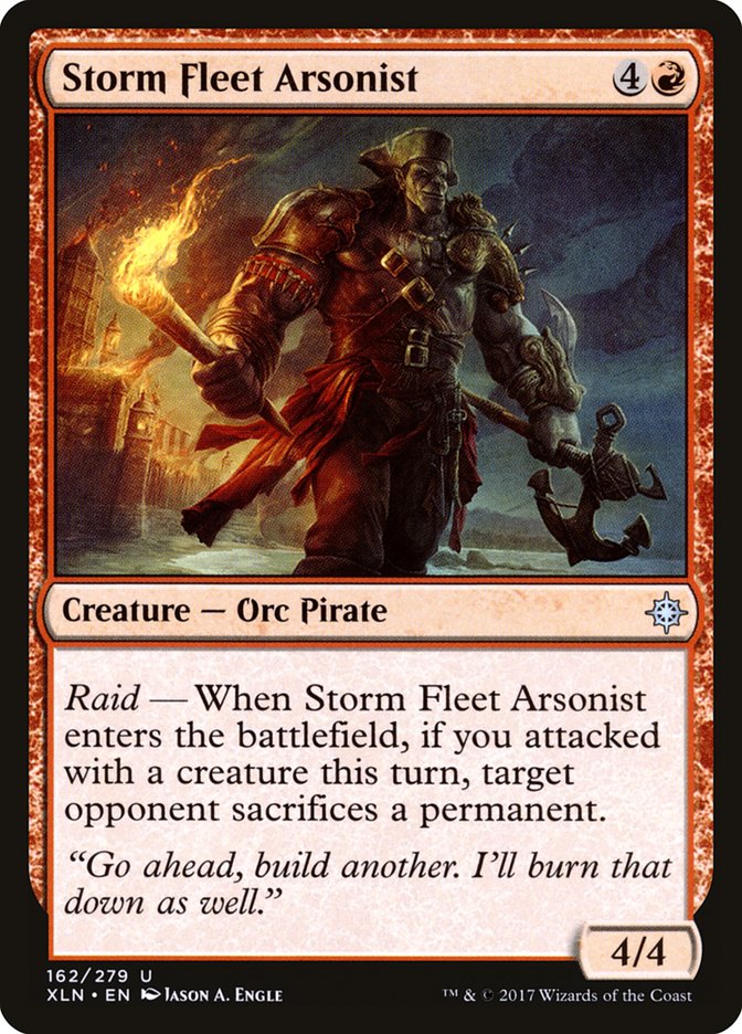 Storm Fleet Arsonist 162 (Ixalan)  | Good Games Cannington