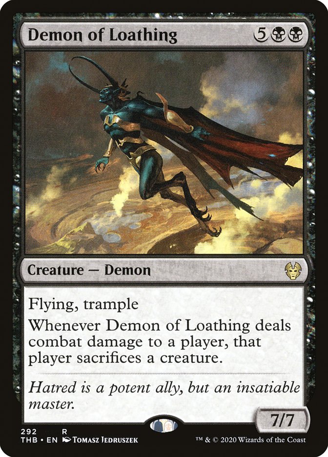 Demon of Loathing 292/254 (Theros Beyond Death)  | Good Games Cannington
