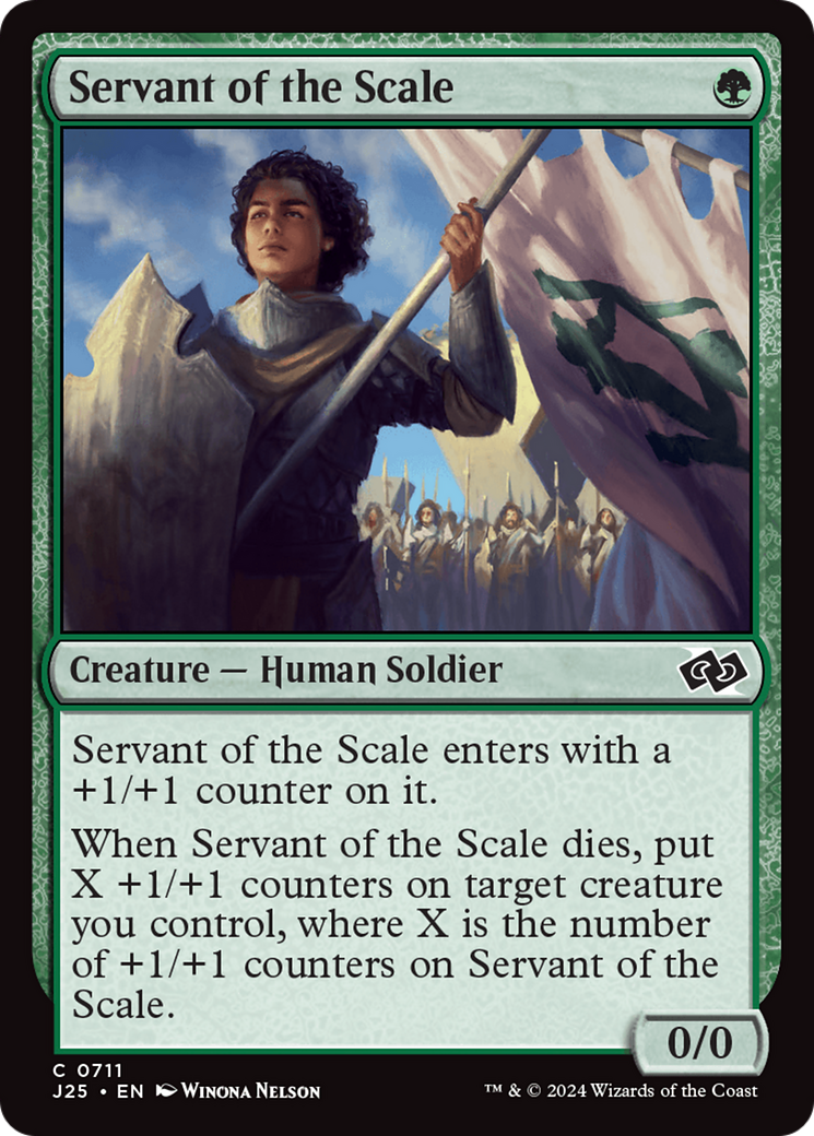 Servant of the Scale [Foundations Jumpstart] | Good Games Cannington