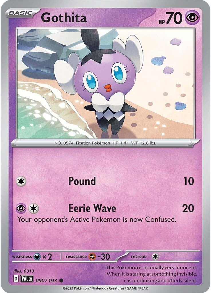 Gothita (090/193) [Scarlet & Violet: Paldea Evolved] | Good Games Cannington