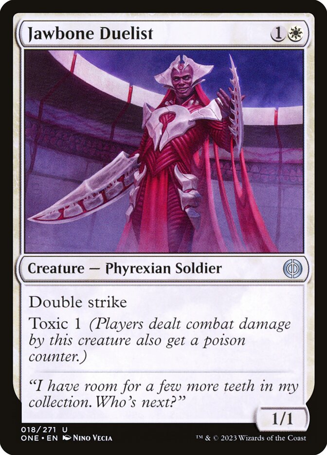 Jawbone Duelist 18/271 (Phyrexia: All Will Be One)  | Good Games Cannington