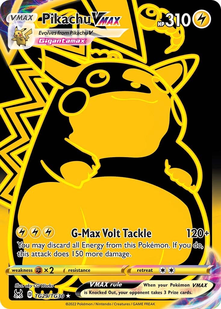 Pikachu VMAX (TG29/TG30) [Sword & Shield: Lost Origin] | Good Games Cannington