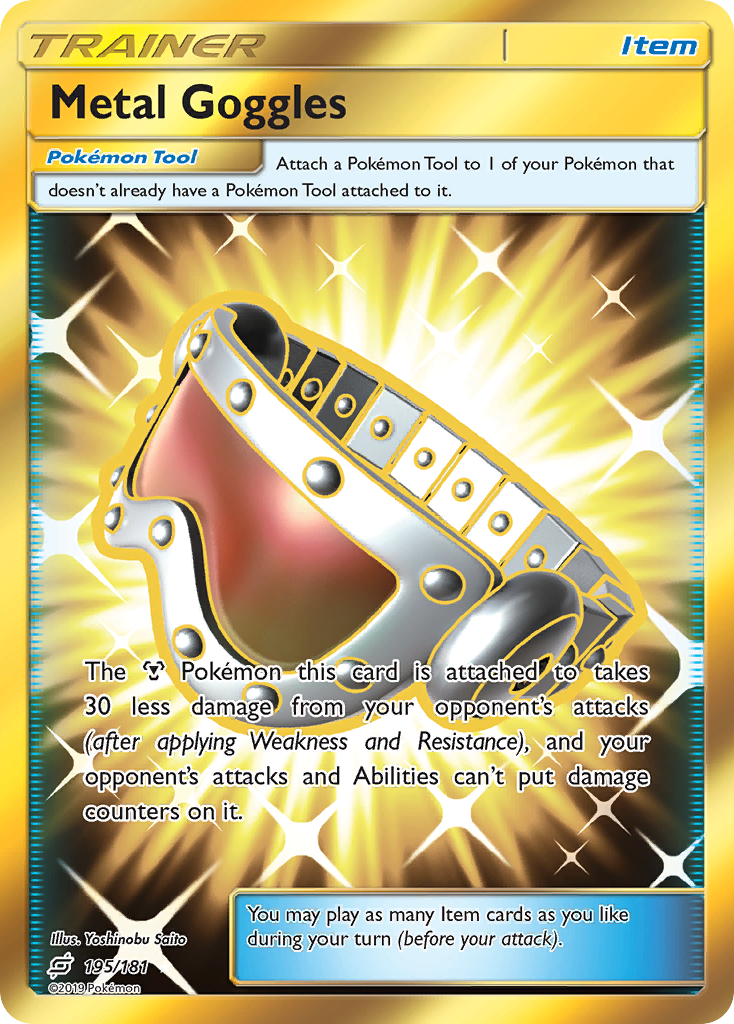Metal Goggles (195/181) [Sun & Moon: Team Up] | Good Games Cannington