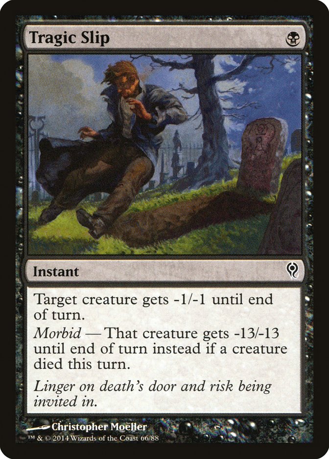 Tragic Slip [Duel Decks: Jace vs. Vraska] | Good Games Cannington
