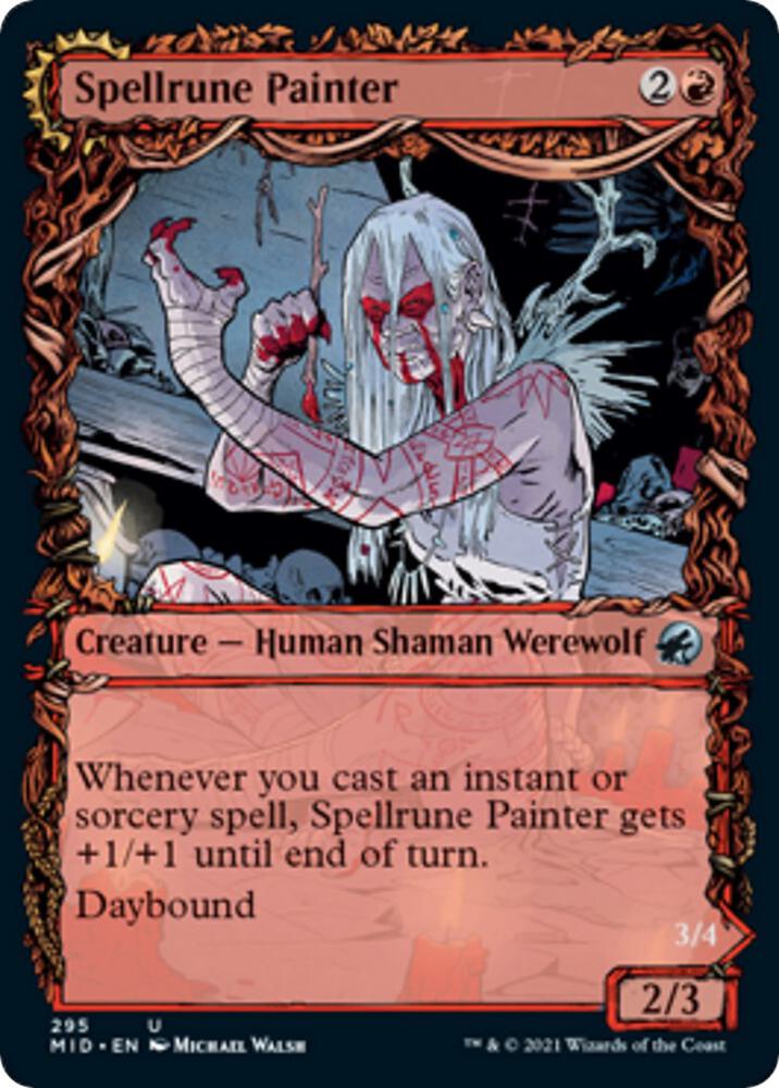 Spellrune Painter Showcase 295/277 (Innistrad: Midnight Hunt)  | Good Games Cannington