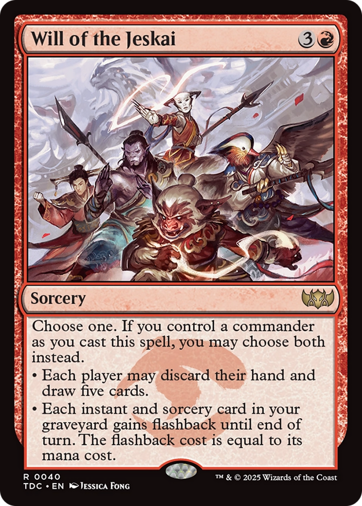 Will of the Jeskai [Tarkir: Dragonstorm Commander] | Good Games Cannington