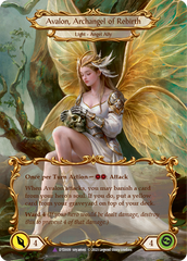 Figment of Rebirth // Avalon, Archangel of Rebirth (Marvel) [DTD009] (Dusk Till Dawn)  Cold Foil | Good Games Cannington