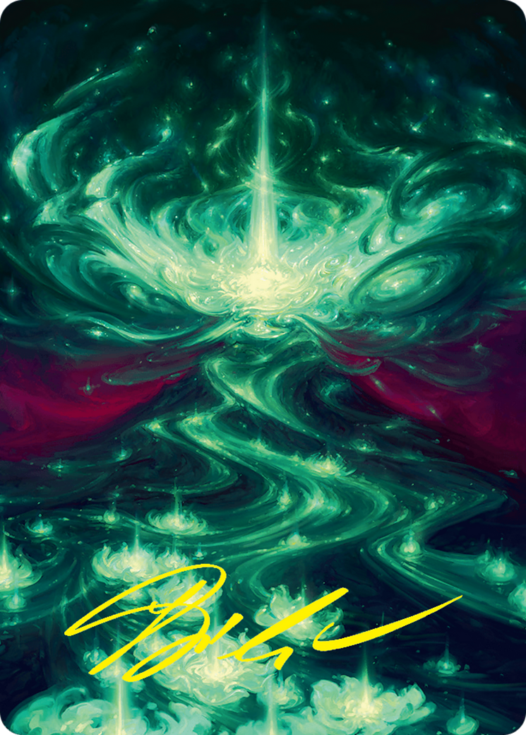 Genesis Wave Art Card (54/54) (Gold-Stamped Signature) [Foundations Art Series] | Good Games Cannington