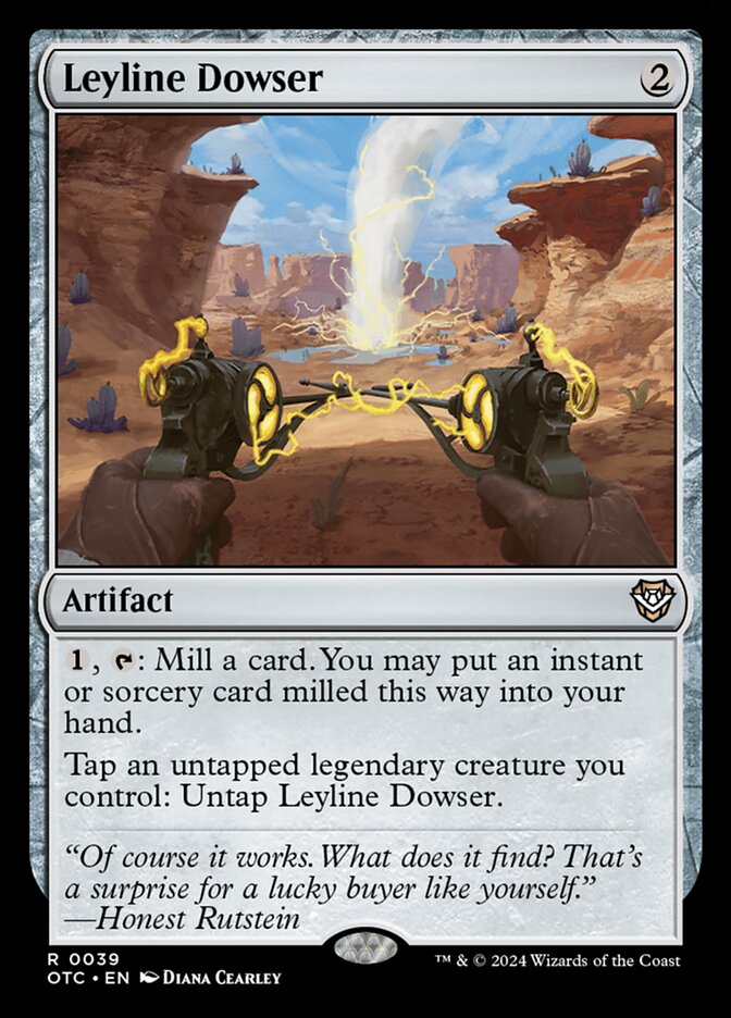 Leyline Dowser 39/342 (Commander: Outlaws of Thunder Junction)  | Good Games Cannington