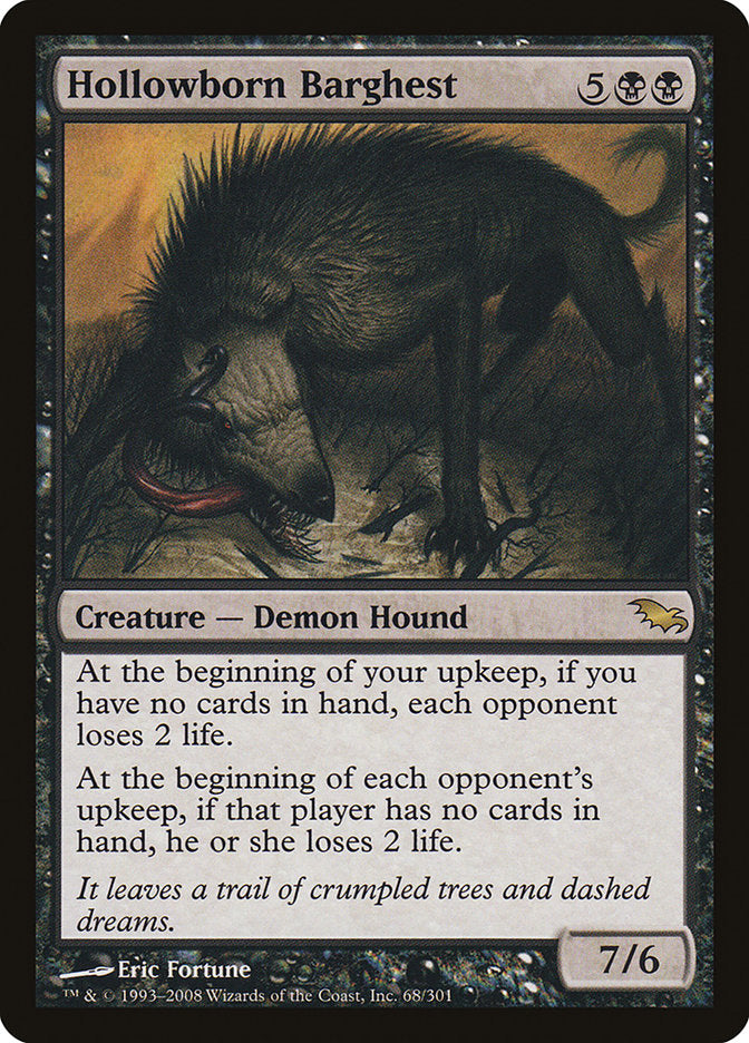 Hollowborn Barghest 68/301 (Shadowmoor)  | Good Games Cannington