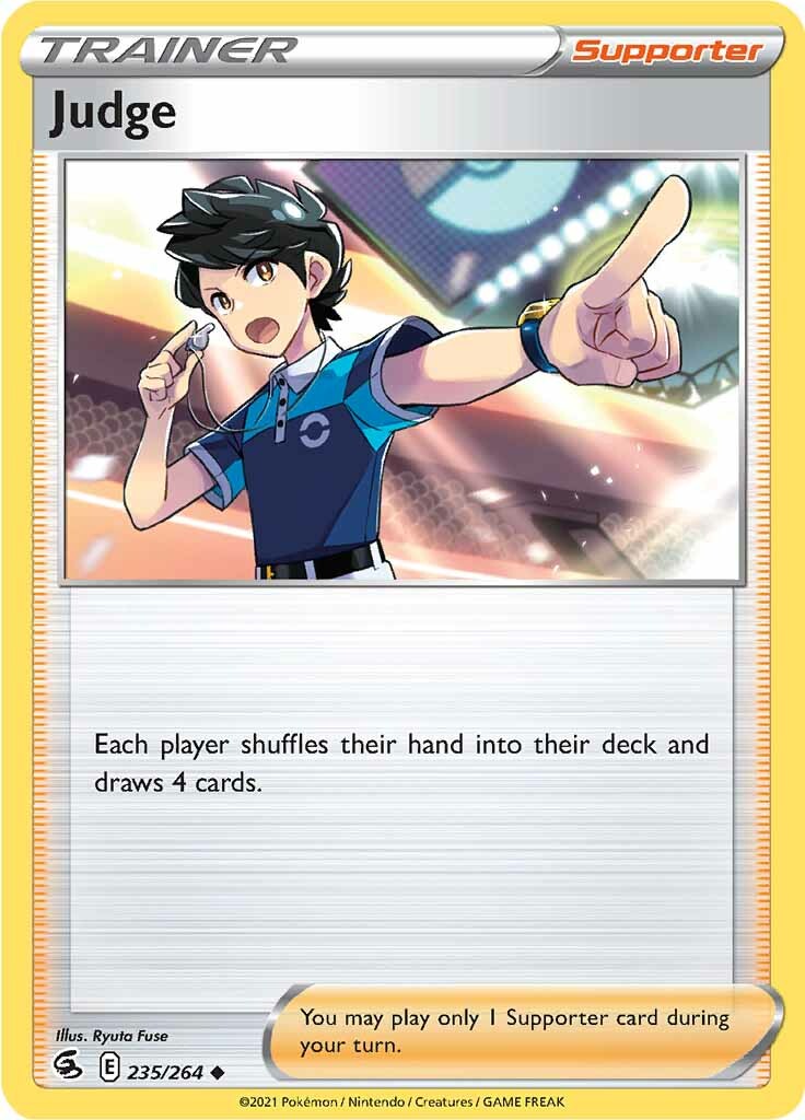 Judge (235/264) [Sword & Shield: Fusion Strike] | Good Games Cannington