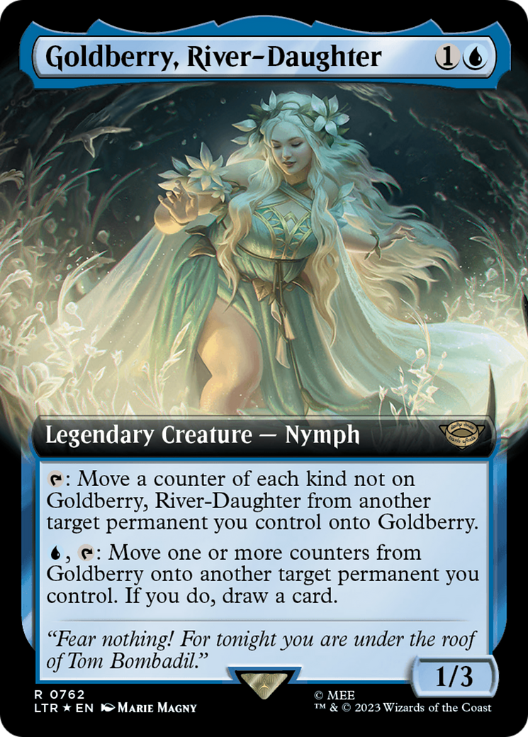 Goldberry, River-Daughter (Extended Art) (Surge Foil) [The Lord of the Rings: Tales of Middle-Earth] | Good Games Cannington