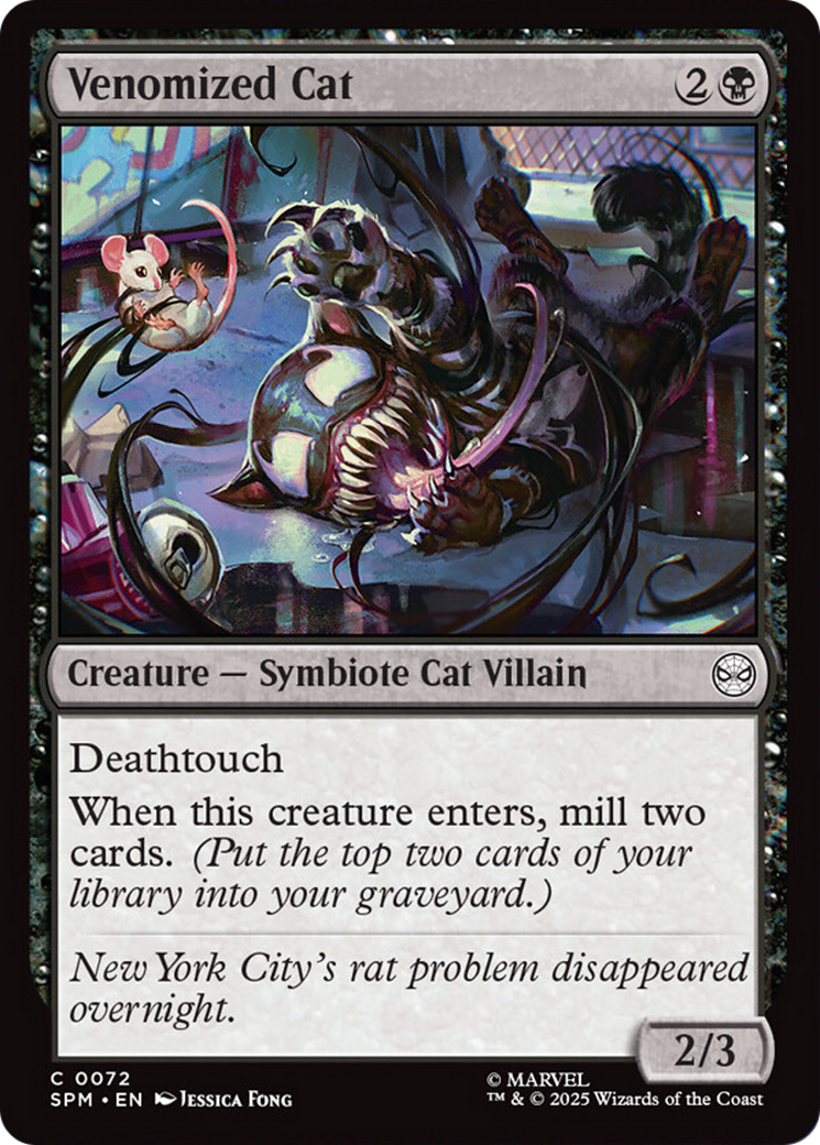 Venomized Cat [Marvel's Spider-Man] | Good Games Cannington