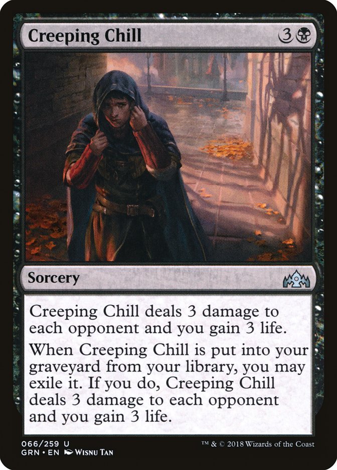 Creeping Chill 66 (Guilds of Ravnica)  | Good Games Cannington