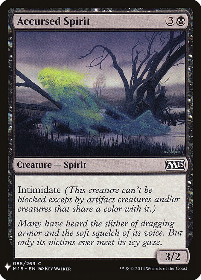 Accursed Spirit [Mystery Booster] | Good Games Cannington