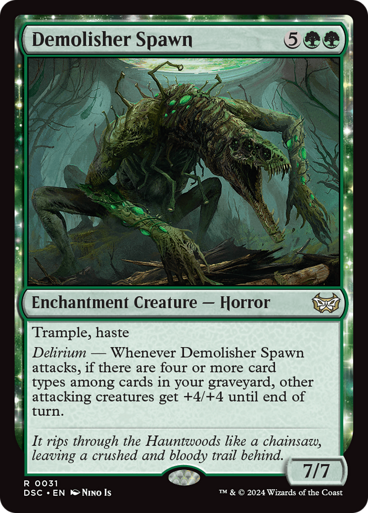 Demolisher Spawn [Duskmourn: House of Horror Commander] | Good Games Cannington