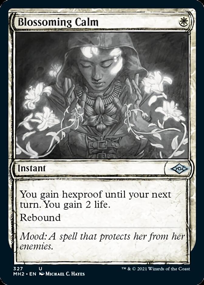Blossoming Calm (Sketch) [Modern Horizons 2] | Good Games Cannington