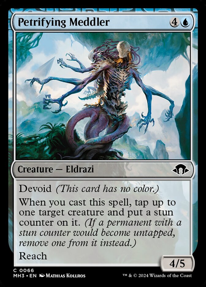 Petrifying Meddler 66/319 (Modern Horizons 3)  | Good Games Cannington