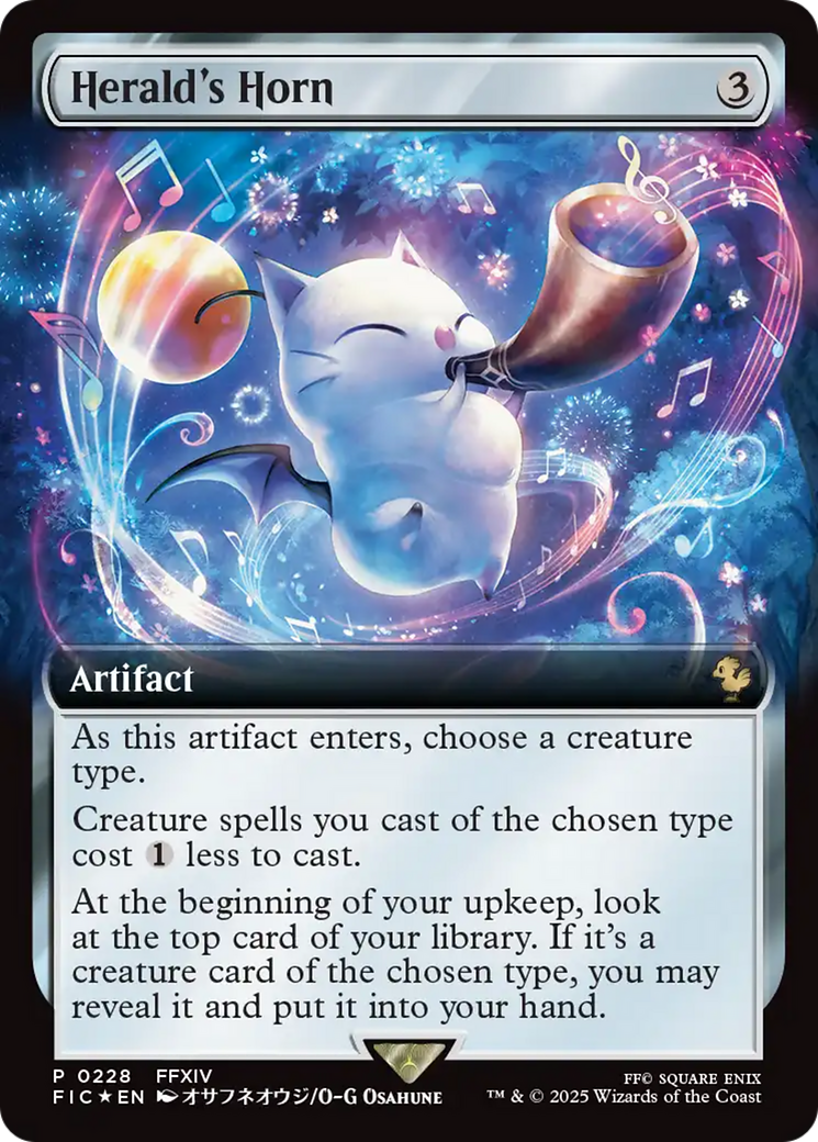 Herald's Horn (Extended Art) [FINAL FANTASY Promos] | Good Games Cannington