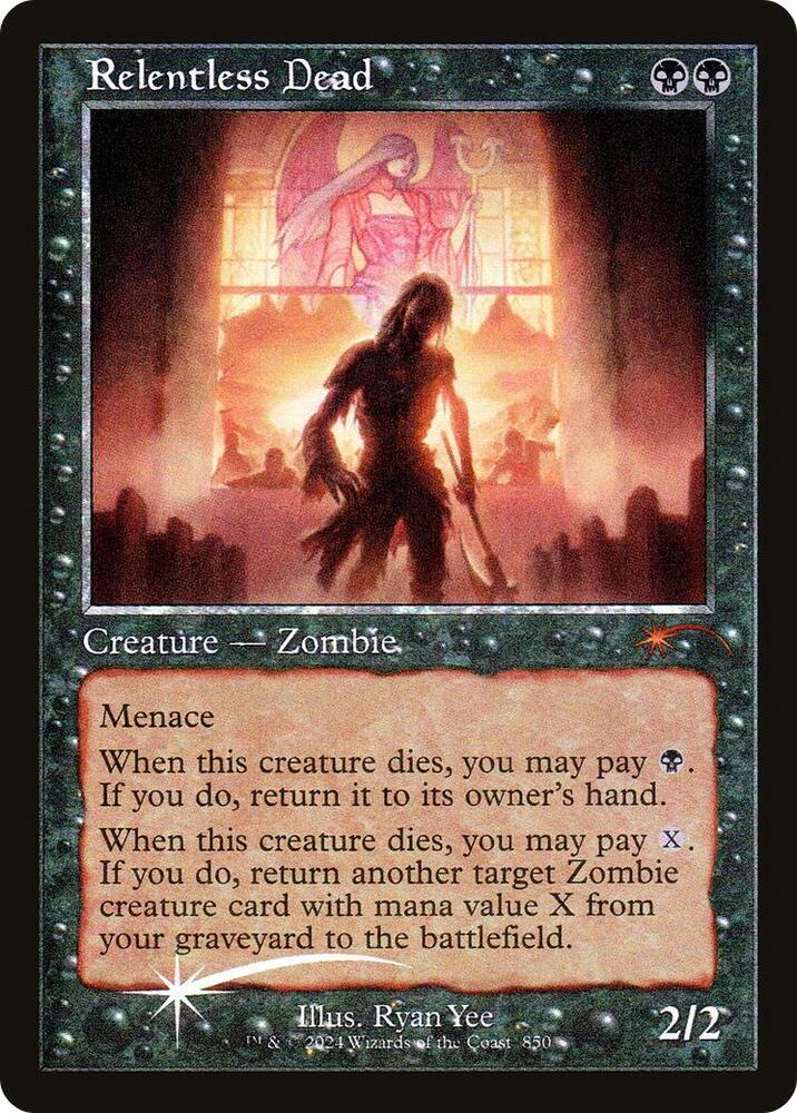 Relentless Dead 850 (Secret Lair Drop Series)  - Retro Foil | Good Games Cannington