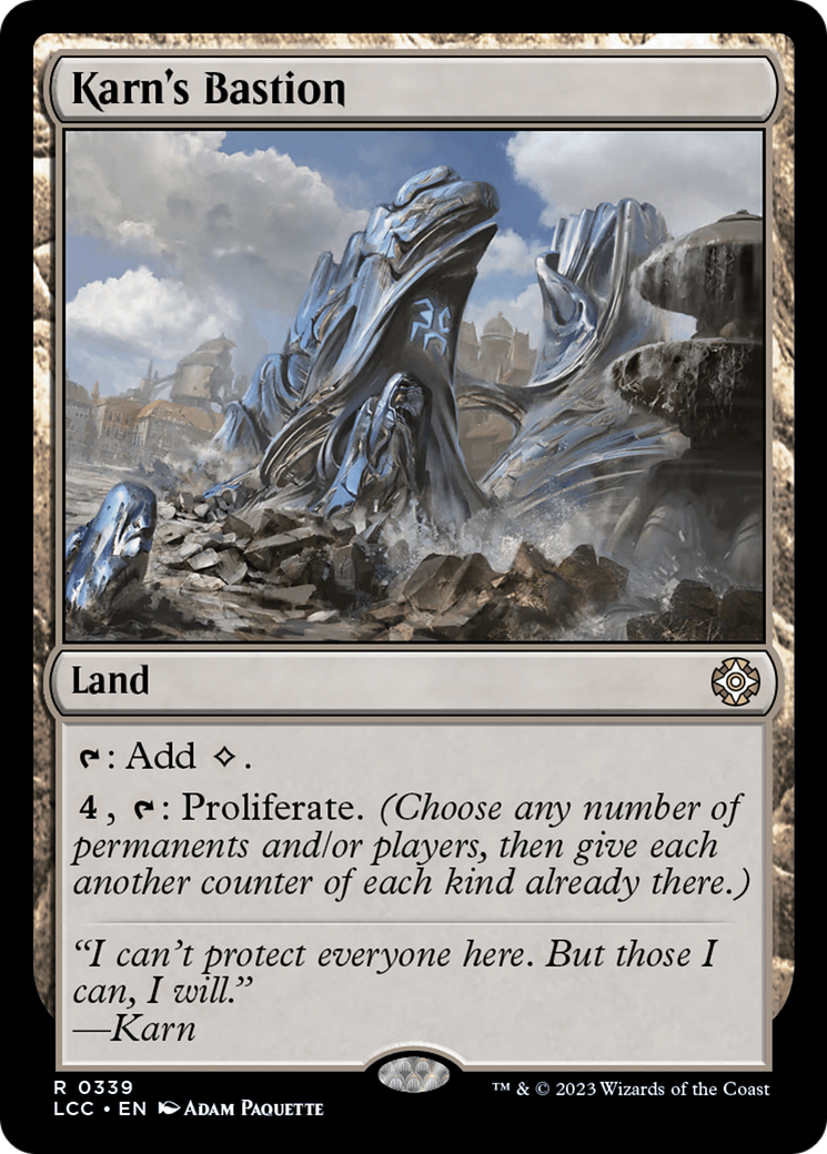 Karn's Bastion [The Lost Caverns of Ixalan Commander] | Good Games Cannington