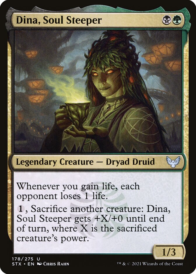 Dina, Soul Steeper 178/275 (Strixhaven: School of Mages)  | Good Games Cannington