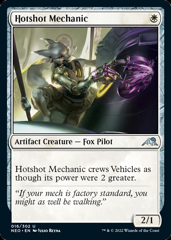 Hotshot Mechanic [Kamigawa: Neon Dynasty] | Good Games Cannington