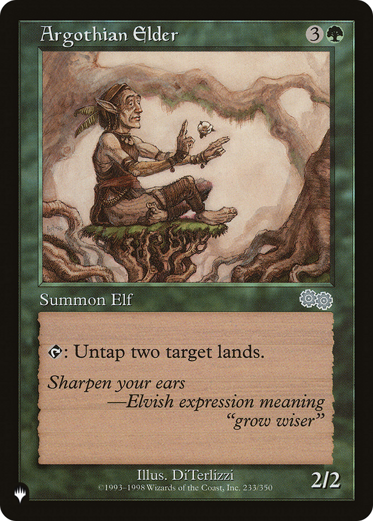 Argothian Elder [The List] | Good Games Cannington
