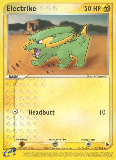 Electrike (52/109) [EX: Ruby & Sapphire] | Good Games Cannington
