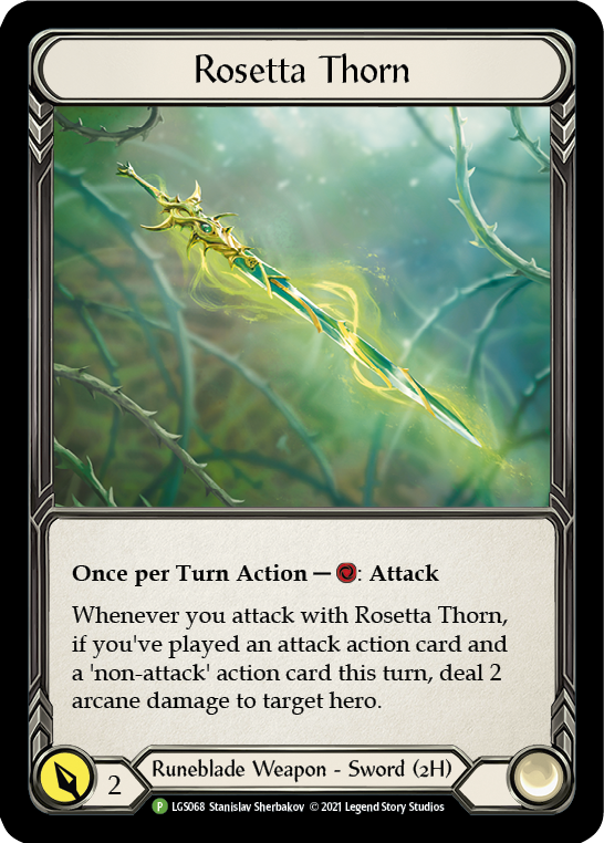 Rosetta Thorn [LGS068] (Promo)  Cold Foil | Good Games Cannington