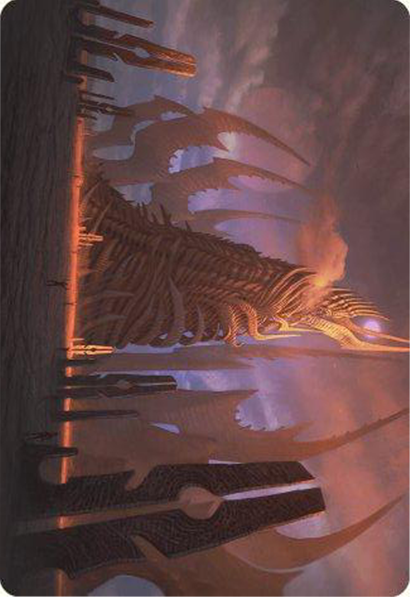 Phyrexian Tower Art Card [Modern Horizons 3 Art Series] | Good Games Cannington