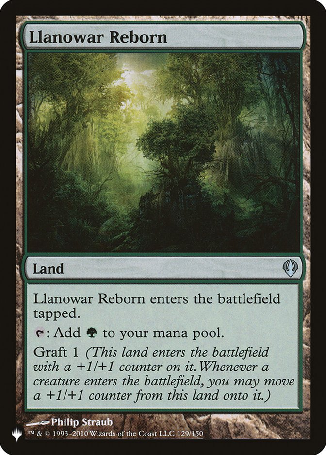 Llanowar Reborn [The List] | Good Games Cannington