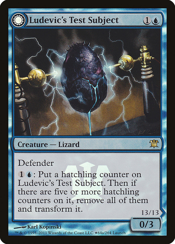Ludevic's Test Subject // Ludevic's Abomination (Launch) [Innistrad Prerelease Promos] | Good Games Cannington