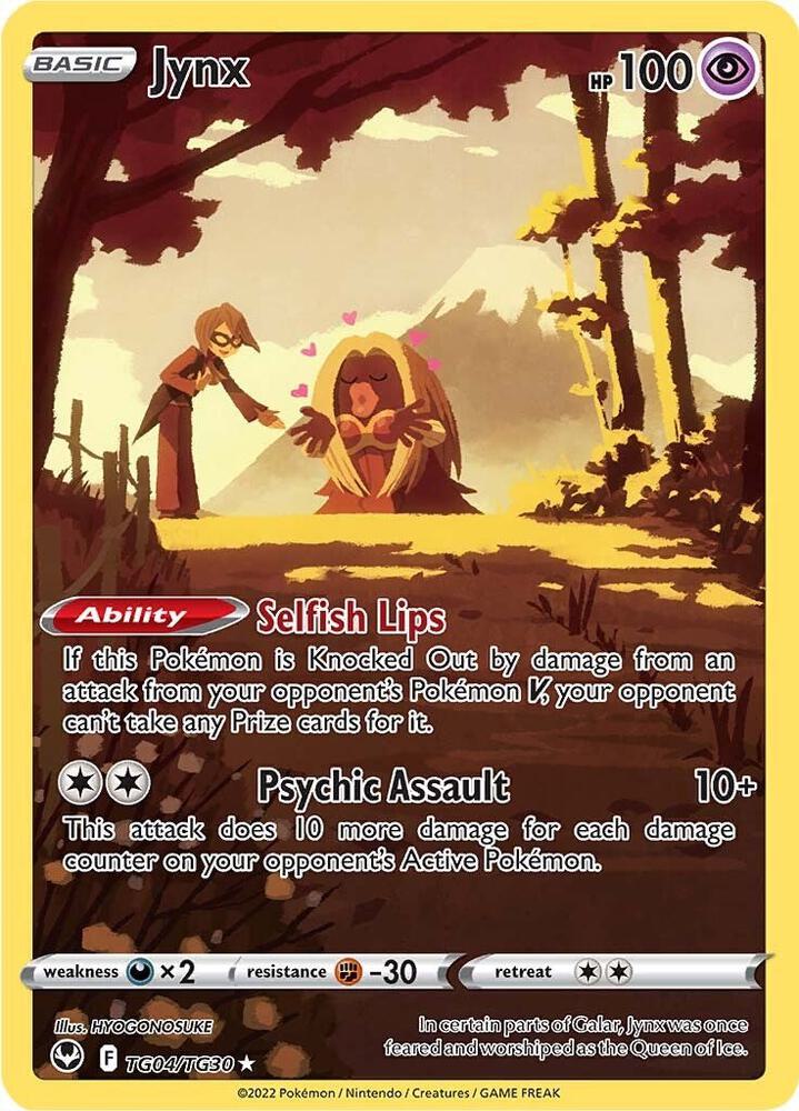 Jynx TG04/TG30 (SWSH12: Silver Tempest Trainer Gallery)  - Holofoil | Good Games Cannington