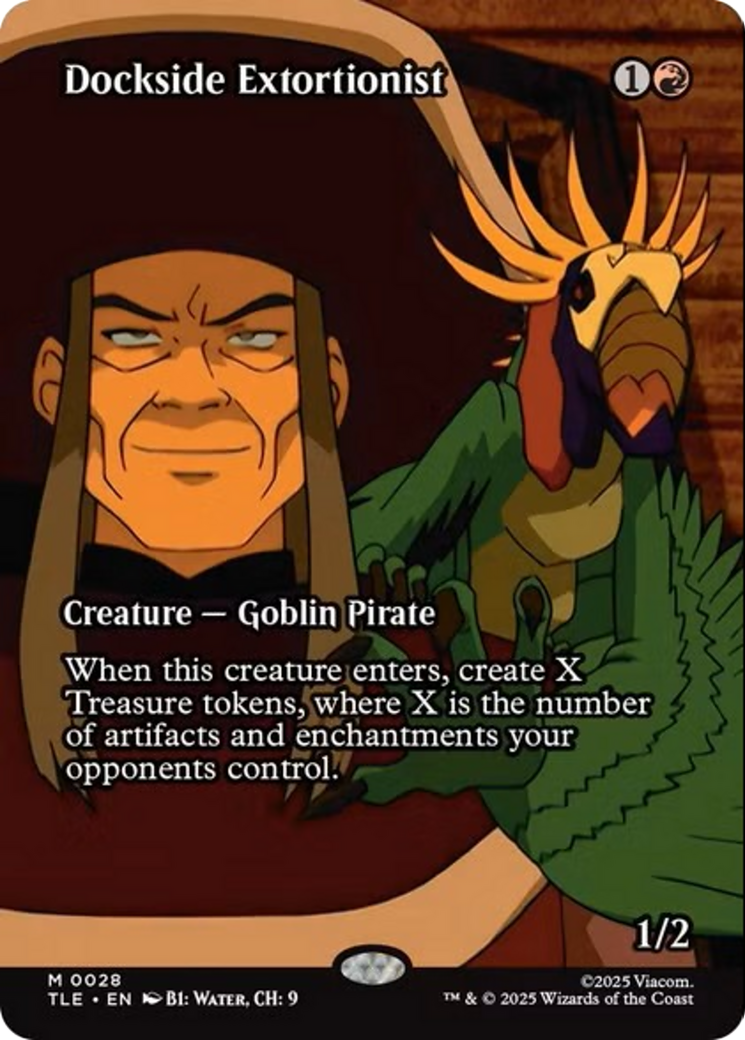 Dockside Extortionist (Borderless) [Avatar: The Last Airbender: Eternal-Legal] | Good Games Cannington