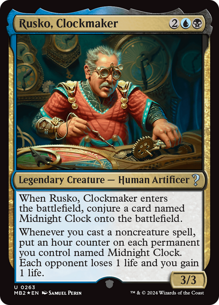 Rusko, Clockmaker [Mystery Booster 2] | Good Games Cannington