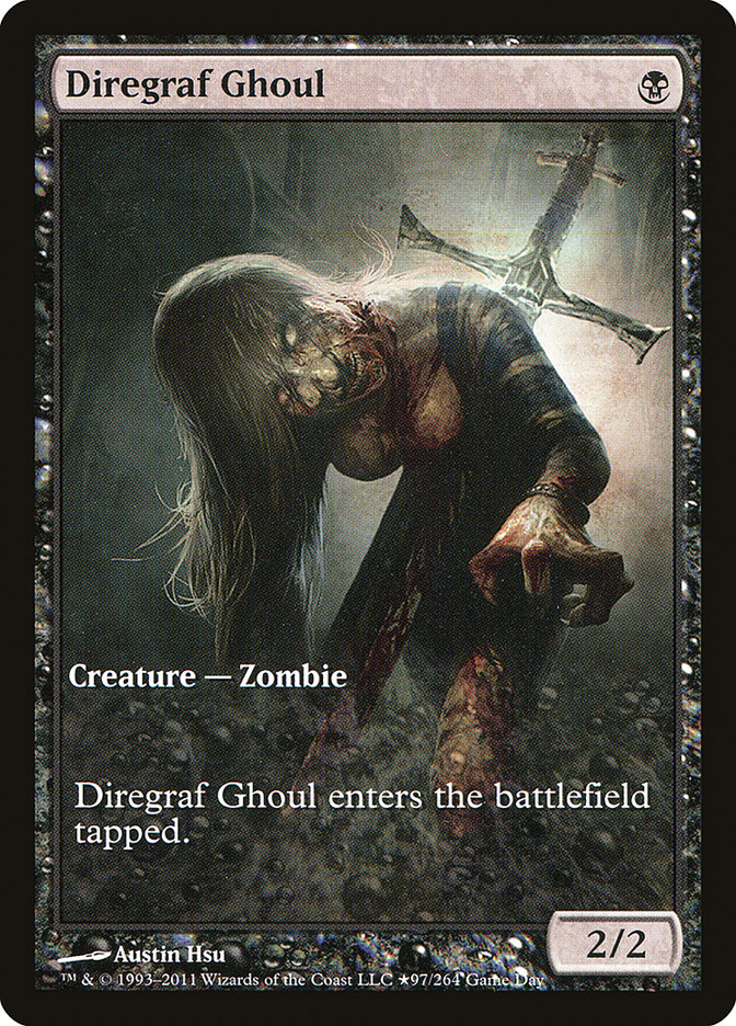 Diregraf Ghoul (Game Day) [Innistrad Promos] | Good Games Cannington
